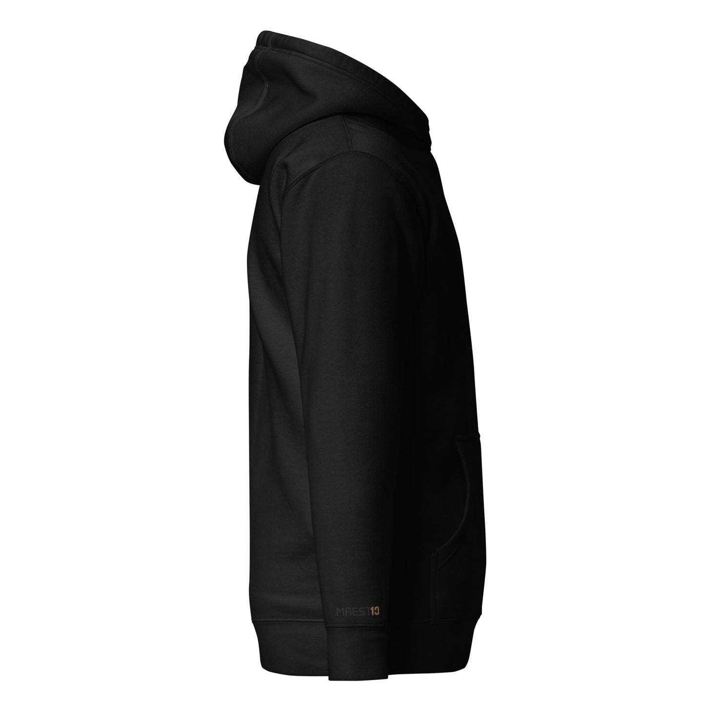 MAESTR10 Premium Hoodie | Champion's Crest / Black