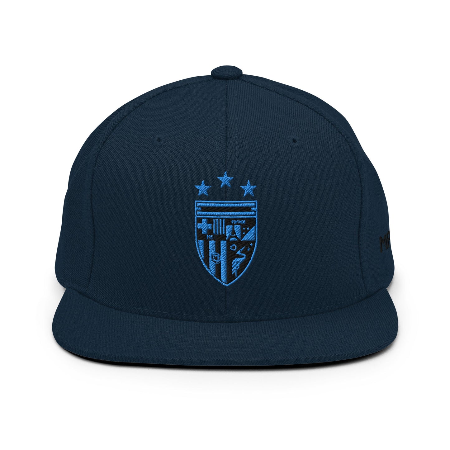 MAESTR10 Crest Premium Snapback | Selección Alt | Navy