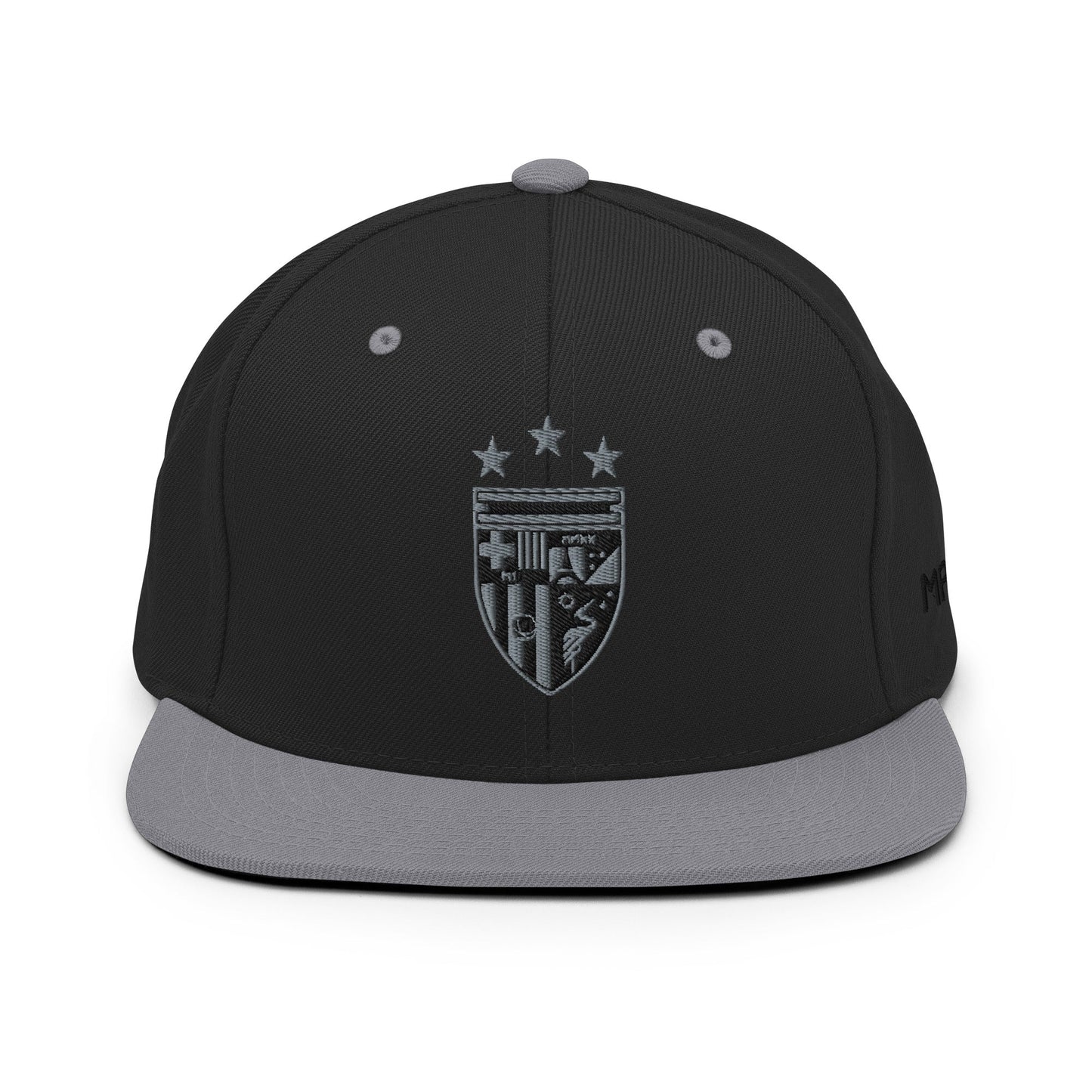 MAESTR10 Crest Premium Snapback | Stealth | Black/Carbon